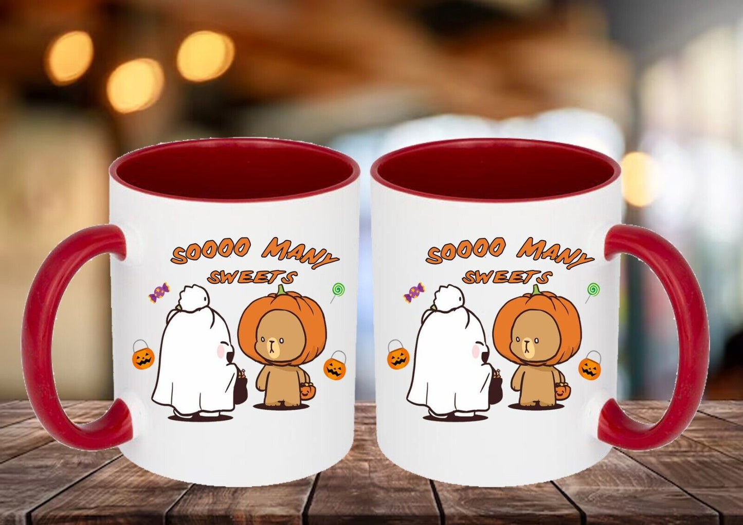 BUBU DUDU Halloween Geschenk idee für Freunde Familie Kollegen Lustig Süß