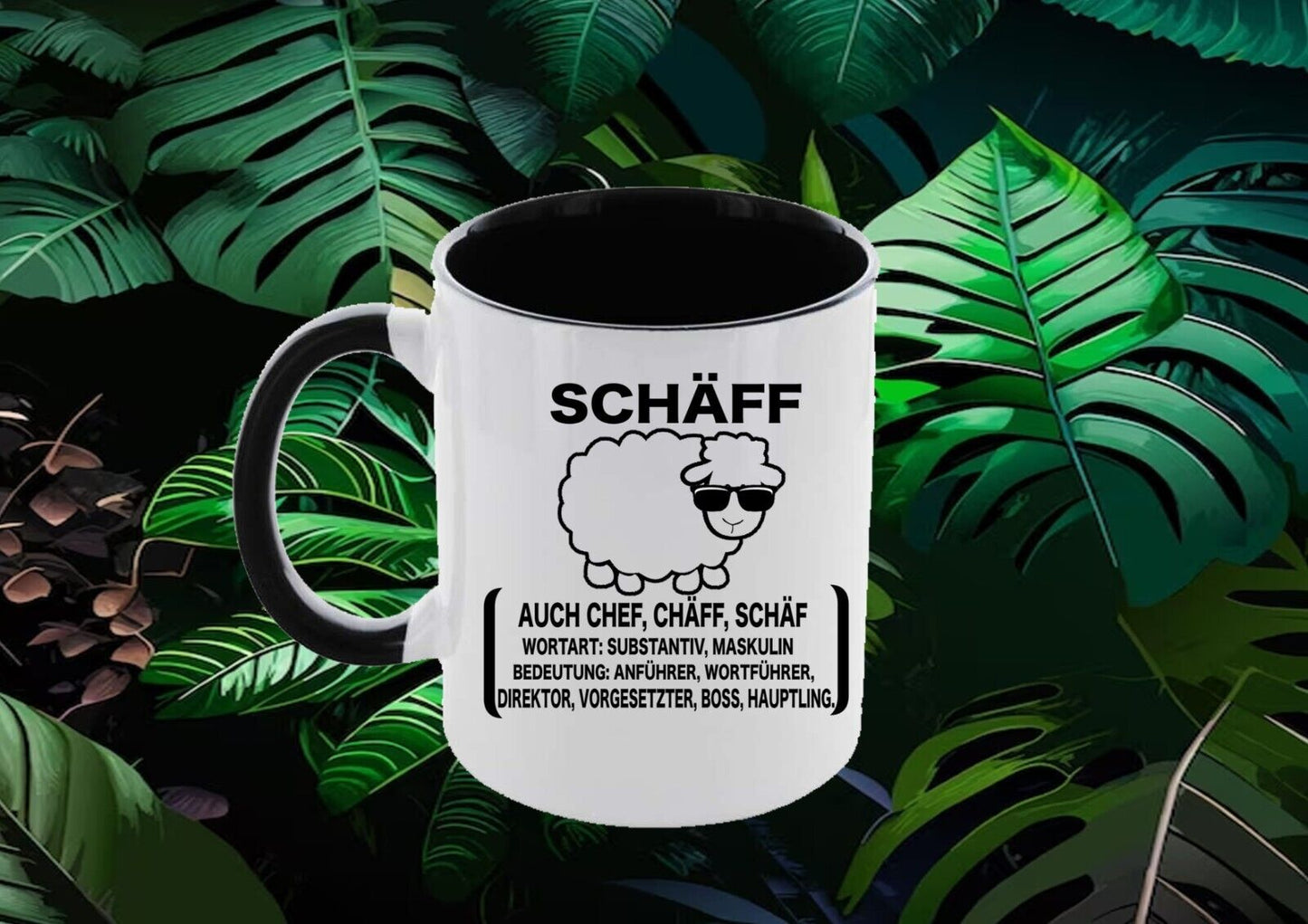 Tassen Spruch SCHÄFF ……. Personalisiert Mit Dein Name