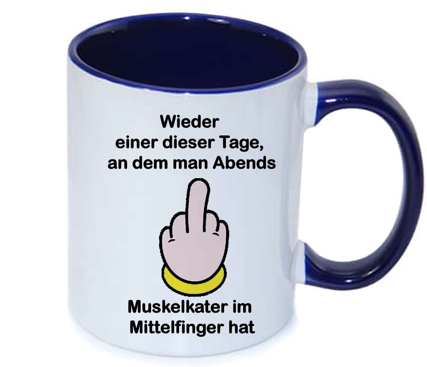 Tassen Spruch Wieder einer dieser Tage, an dem man Abends…. Mit Dein Name
