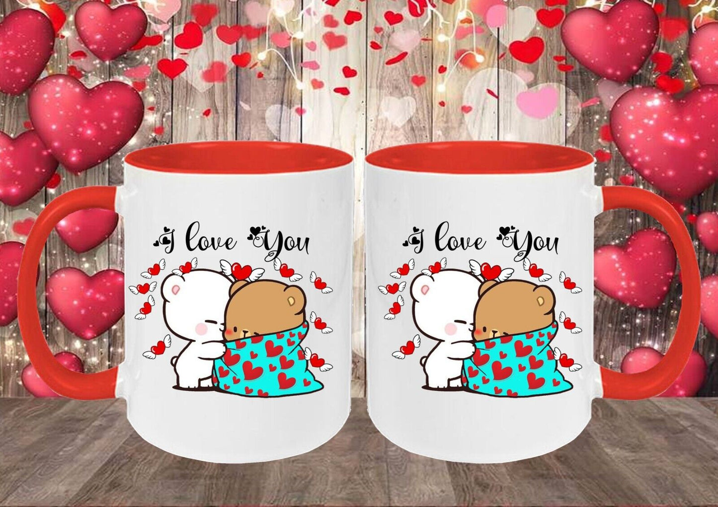 Valentinstag Bubu Dudu Tasse für dein Lieblings Mensch, Freude schenken love