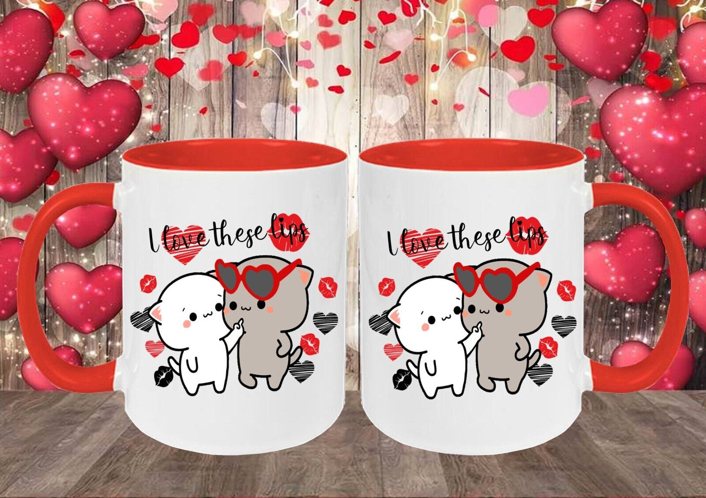 Valentinstag Bubu Dudu Tasse für dein Lieblings Mensch, Freude schenken