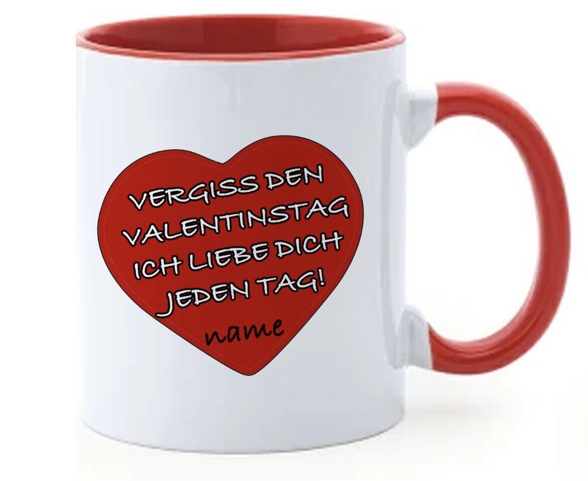 Valentinstag Spruch Tasse, Tasse für dein Lieblings Mensch Freude schenken