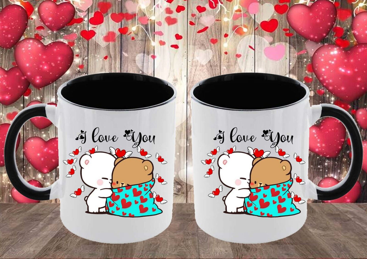 Valentinstag Bubu Dudu Tasse für dein Lieblings Mensch Freude schenken love