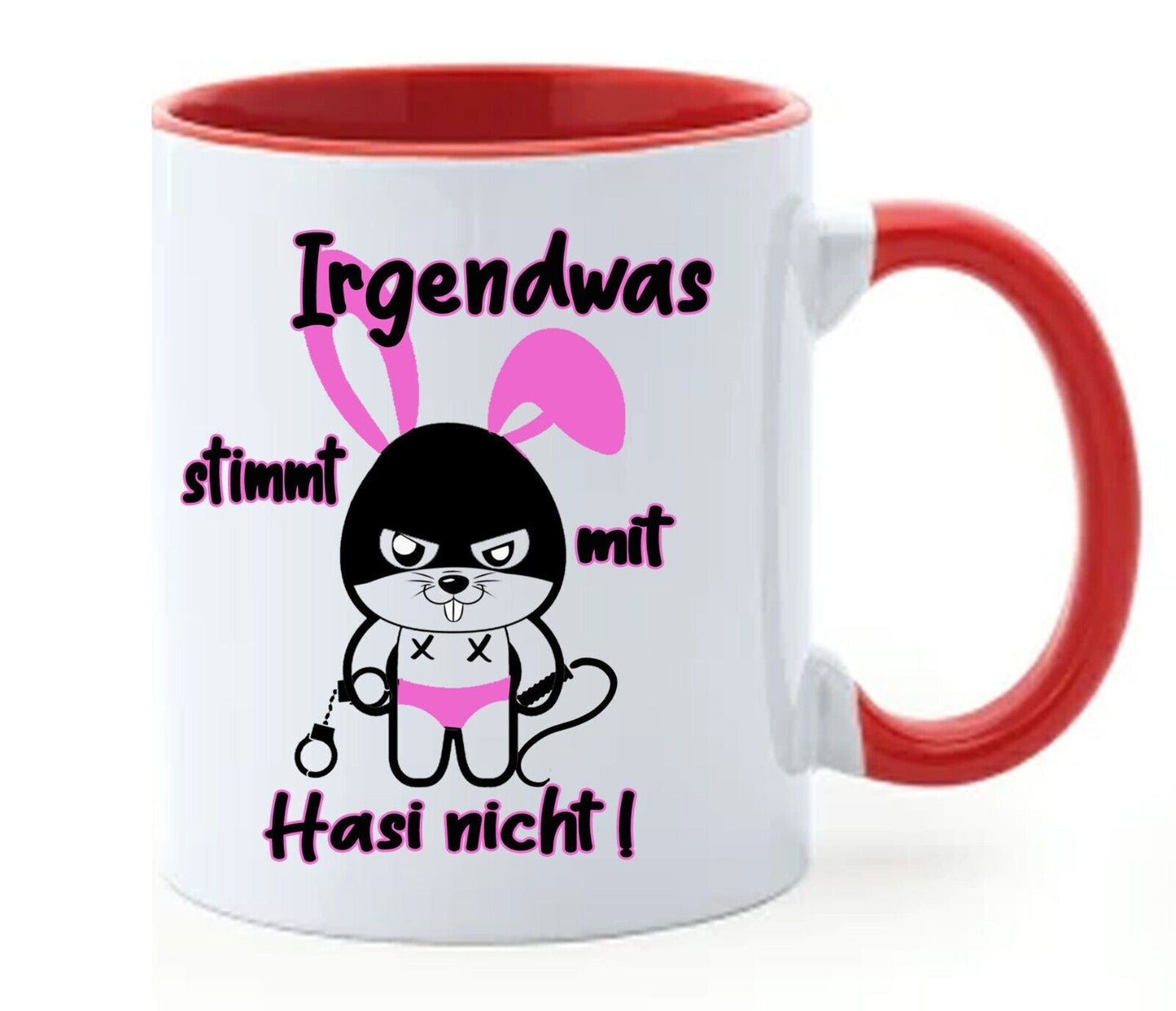 Kaffee Tasse Hase mit Sexspielzeug lustiger Geschenk für Freunde Familie Kollege