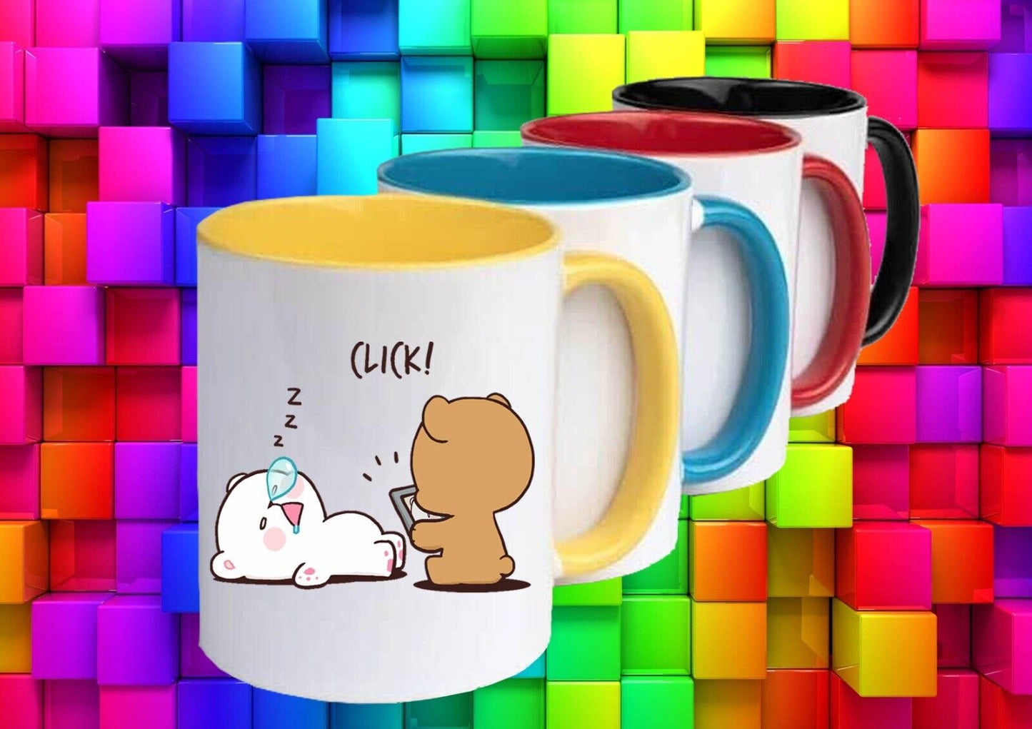 BUBU DUDU SPRUCH Tasse Geschenk idee für Freunde Familie Kollegen Lustig Süß