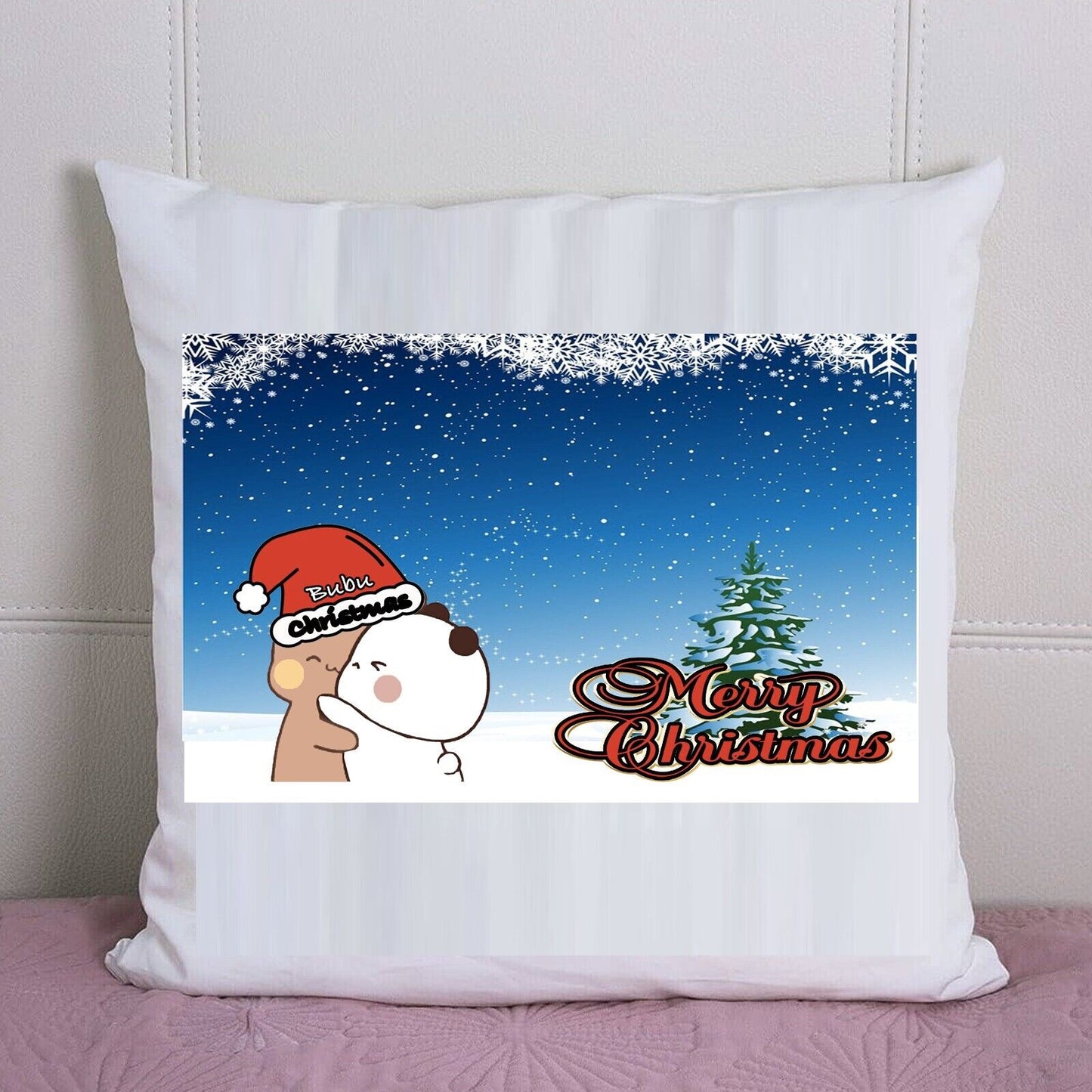 Bubu Dudu Weihnacht Kissen Geschenkidee für Freunde Familie süß