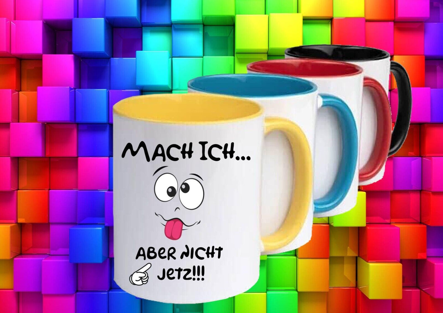 Tasse Mach Ich Aber Nicht Jetzt Arbeitskollege Büro Arbeit Chef,