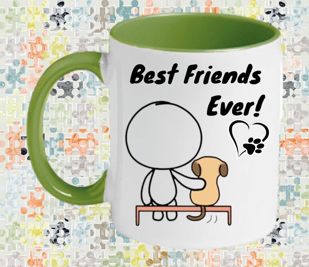 Tasse mit Spruch, Beste Freunde , Hunde Liebhaber, Für Freunde Familie Geschenk