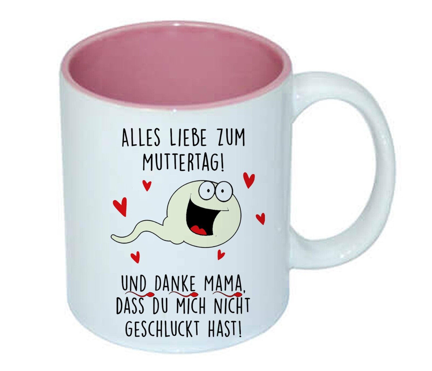 Tasse Danke dass du mich nicht geschluckt hast Geschenk Mama Muttertag lustig
