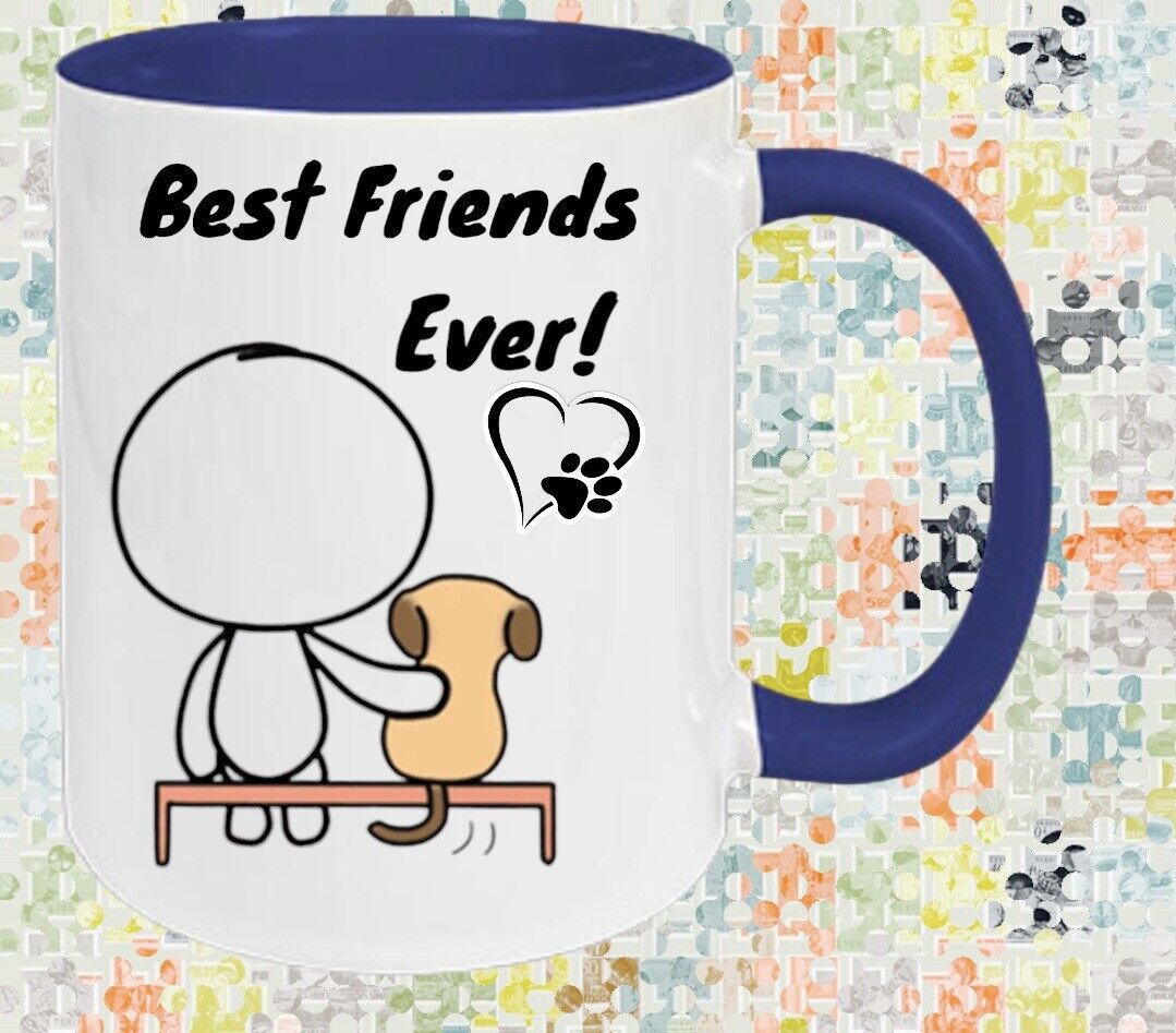 Tasse mit Spruch, Beste Freunde , Hunde Liebhaber, Für Freunde Familie Geschenk