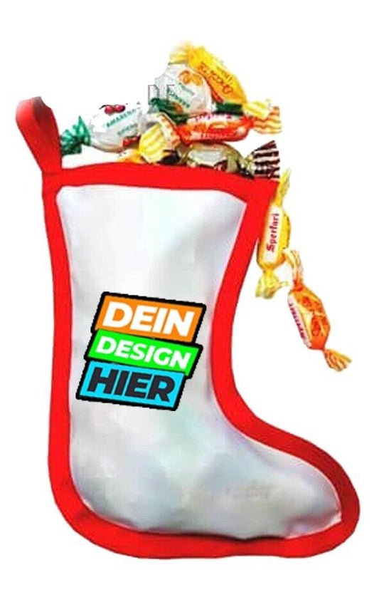 Weinachtsstrumpf Mit Dein Motiv / Foto / Logo… Geschenkidee