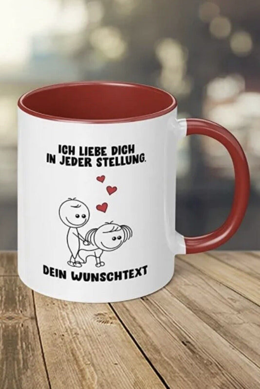 Tasse lustig personalisiert - Geschenk für Frauen Männer Freund Freundin